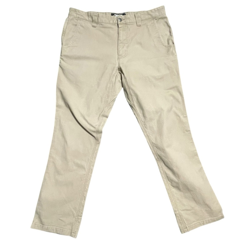 AMK Mountain Khakis Size 36x32 Tan‎ Classic Fit Pants Cargo Original Chinos